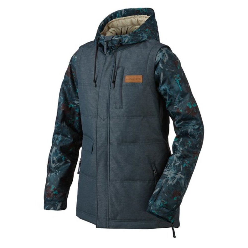 Oakley Wildfire Biozone Womens Down Jacket - Navy